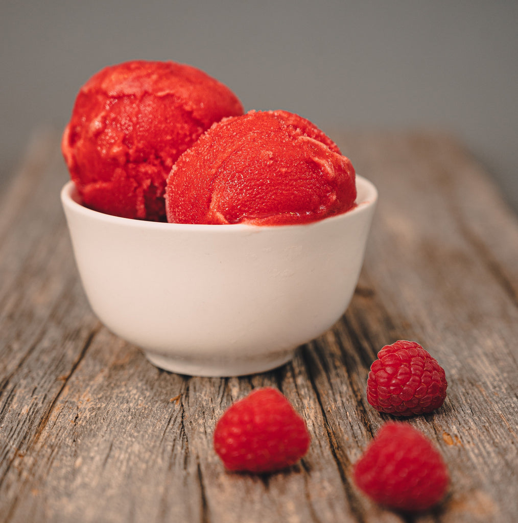Raspberry Lime Sorbet